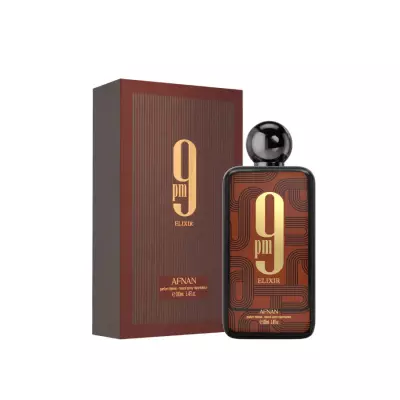 Afnan 9 PM Elixir – Extrait de Parfum Unisex 3.4 oz (100 ml)